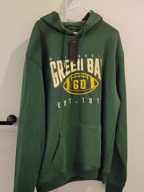 Green Bay Graphic Pullover Hoodie - Green